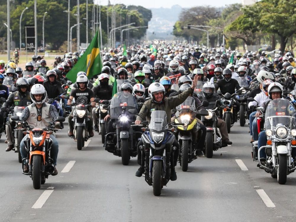 Motociata com Bolsonaro nesta sexta deve custar ao menos R$ 1 milhão aos cofres públicos