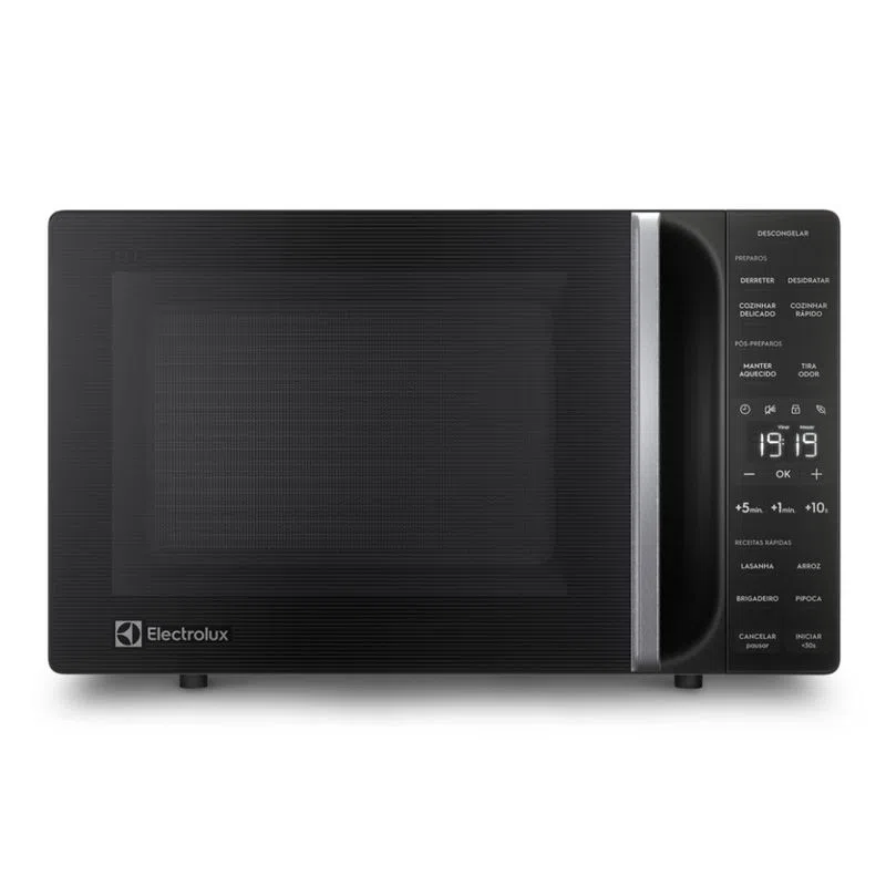 Micro-ondas Electrolux Preto 23L Efficient (ME23P) está com o menor preço desde o lançamento