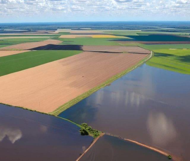 Estudo revela que avanço da agricultura elevou o lençol freático e ampliou as áreas alagadas na América do Sul