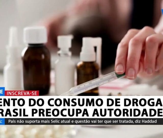 Aumento do consumo de drogas K no Brasil preocupa autoridades